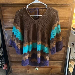 Thrifted Crochet Top